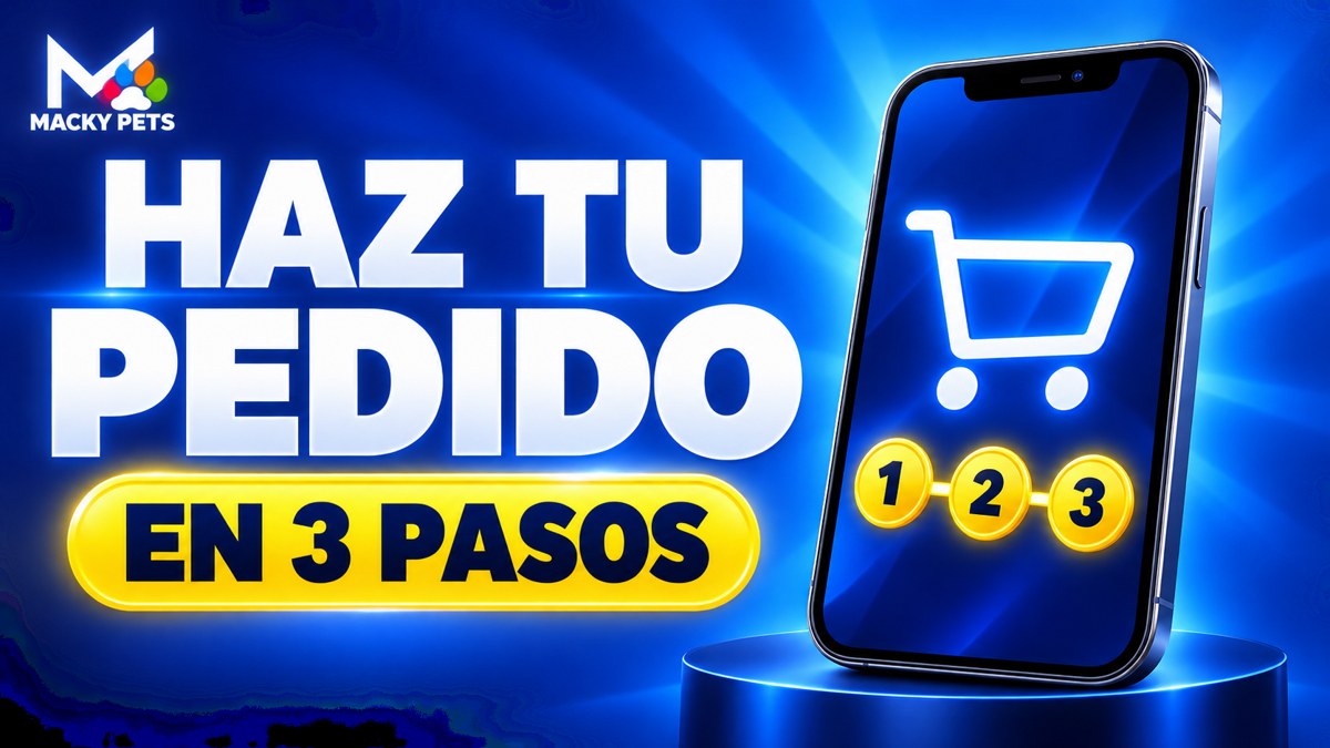 Haz tu pedido en 3 pasos